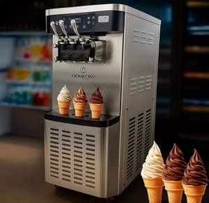 Máquina comercial de helado suave de sobremesa para negocios, oferta de verano en equipos de heladería en EE. UU. - Product Image 1