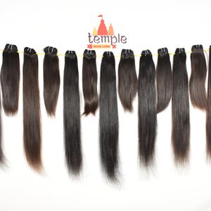 Paquete vietnamita 100%, máquina al por mayor alineada con cutícula, procesamiento de doble trama, sin ondas, color natural, cabello humano negro para mujeres - Product Image 2