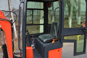 Gratis Verzending Nieuwe Motor Grote Mini Retro 1.2ton Farm Diggermini Bagger Graafmachine - Product Image 2