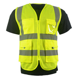 Veste de sécurité haute visibilité de qualité supérieure, nouvelle, avec logo et design personnalisés, pour la vente en ligne - Product Image 1