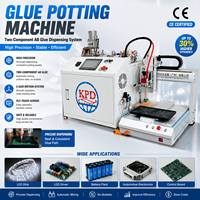 Hochpräzise Automatische 2K AB-Kleber Silikon-Epoxidharz Desktop-Vergussmaschine für Elektronische Komponenten und PCB-Anwendungen
