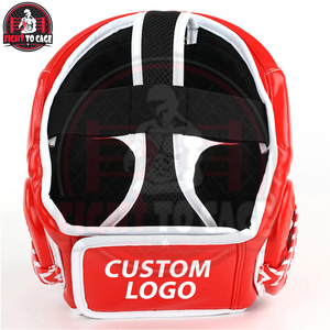 Protège-tête de boxe pour hommes et femmes, en cuir PU, rembourrage absorbant les chocs, léger, parfait pour l'entraînement, confortable, grande bouche, MMA - Product Image 2