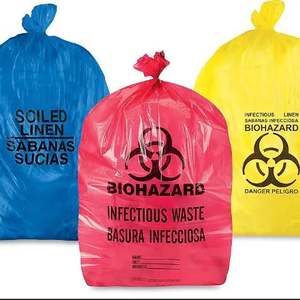 ขยะทางการแพทย์สำหรับโรงพยาบาลเสื้อกั๊กพลาสติกแบบย่อยสลายได้สีแบบกำหนดเองได้ - Product Image 3