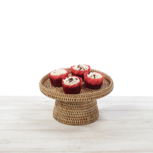 Support à gâteau en rotin Moule époxy en résine Décor en rotin naturel pour la maison, la cuisine, la fête - Product Image 3