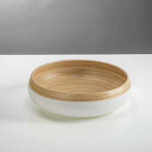 Cuenco de bambú hilado natural personalizado respetuoso con el medio ambiente de VietnamCrafts PARA EL Party-TS2012 - Product Image 2