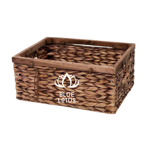 MEJOR VENDEDOR: CESTAS DE BANDEJA DE JACINTO DE AGUA DE FUENTE SOSTENIBLE-¡PERSONALIZA TU ESTILO! -GRANJA LOTO AZUL - Product Image 1