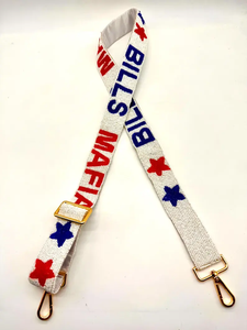 2025 <b>Mardi</b> <b>Gras</b> Trending Designs Custom Indian Hand Embroidered Seed <b>Beaded</b> Clear Bag Straps 2025 Metal Belts - Product Image 2