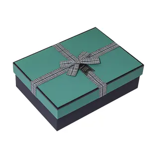 Caja Ecologica de Tapa y Base生分解性Contenedor Cosmetic de Dos Piezas Caja de Regalo de Carton con Inserto