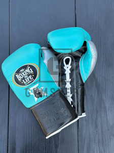 GYMSTERO Wholesale Price High Quality Genuine Cowhide Leather Boxing Training Sparring <b>Gloves</b> Adjustable Wrist Strap Full Finger - Product Image 4