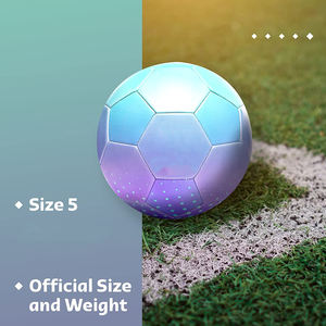 Venta caliente OEM Diseño de logotipo personalizado Portería de fútbol de alta calidad Tamaño personalizado Vejiga de butilo Nuevo estilo duradero - Product Image 3