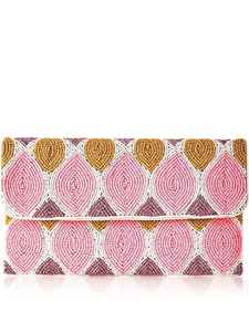 Hermoso bolso de mano de novia bordado con cuentas hecho a mano última moda elegante nuevo diseño de lujo Top de lujo mujeres lindas - Product Image 5