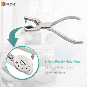 Perforadora de agujero de presa Dental, herramientas de dentista, abrazaderas endodónticas molares anteriores, instrumentos quirúrgicos, Kit de Sutur, instrumento médico - Product Image 5