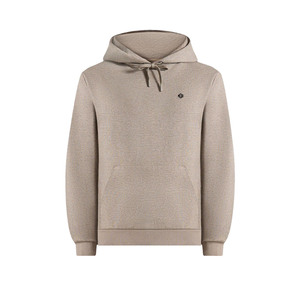 Sudadera con Capucha de Color Sólido Minimalista para Hombre, 380-420 GSM, Felpa de Algodón, Corte Regular, con Logotipo Personalizado Bordado, Suministro OEM - Product Image 3