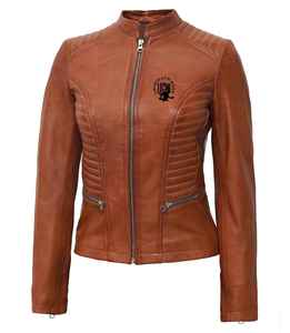 Veste en Toile Simili Cuir pour Femme, Style Nouveau, Manches Longues, Imperméable, Écologique, Vêtement d'Hiver pour Femme, Noir, Quantité Personnalisée - Product Image 3