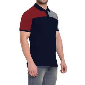 Polo imprimé pour hommes respirant 100 coton grande taille polo confortable à manches courtes pour des tenues quotidiennes décontractées - Product Image 3