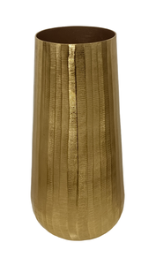 Jarrón Decorativo de Lujo para Flores, Chapado en Oro Brillante de Aluminio, Jarrón para Flores para Bodas y Decoración del Hogar, Jarrones de Metal - Product Image 3