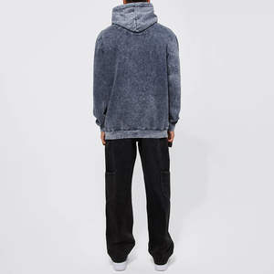 Sudaderas con capucha con logotipo personalizado para hombre superventas de primera calidad 100% algodón nuevo diseño transpirable y cómodo Streetwear sudaderas con capucha - Product Image 5