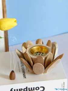 Quemador de incienso de incensario de madera árabe de gran oferta para decoración del hogar Bakhoor Holder - Product Image 2