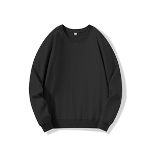 เสื้อสเวตเตอร์ถักมีฮู้ดสไตล์เกาหลีสำหรับผู้ชายเสื้อกันหนาวแบบสวมหัวทรงโอเวอร์ไซส์ลำลองให้ความอบอุ่นมีสไตล์สีทึบ - Product Image 6