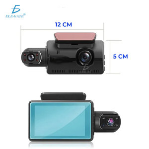 Dashcam 1080p a Doppia Lente, Telecamera per Cruscotto a Lente Singola, Specchietto Retrovisore con Telecamera Anteriore Doppia, Telecamera a Lente Singola per Specchietto Retrovisore - Product Image 4