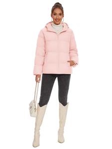 Chaqueta polar de Invierno para mujer, corta, de moda, estándar, de alta calidad, a prueba de viento, respetuosa con el medio ambiente, para uso en exteriores, para invierno - Product Image 4