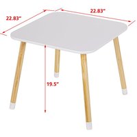 NOUVEAU Tabouret en forme d'animal Ensemble de table pour enfants de 5 pièces avec 4 chaises pour les tout-petits garçons filles enfants