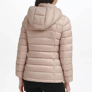Invierno nueva llegada abajo personalizado mujer Puffer chaqueta nuevo diseño moda mujer Puffer chaqueta - Product Image 3