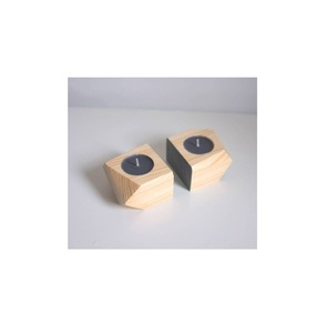 Nuevo diseño moderno candelabro de madera candelita candelabro de madera de primera calidad Juego de 3 candelabros de madera - Product Image 5