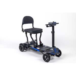 Scooter de mobilité Monarch Supa Carbon Lite ultra-léger, pliable automatiquement, 4 mph, autonomie de 9 miles, anti-crevaison, pour personnes handicapées - Product Image 3