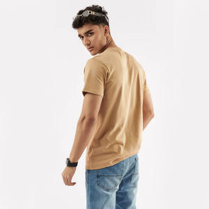 Camisetas de Hombre al por Mayor, Fabricadas en Poliéster y Algodón, Corte Ajustado, Lisas, con Logotipo Personalizado, Transpirables, Cuello Redondo, Camisetas Casuales para Hombre - Product Image 5