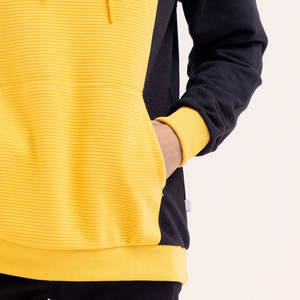 เสื้อสเวตเตอร์ผ้าฝ้ายมีฮู้ดสำหรับผู้ชายเสื้อฮู้ดแบบสวมหัวมีสีทึบแฟชั่นสำหรับเล่นกีฬาปรับแต่งได้ - Product Image 6