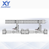 Système de portique intégré YASAKAWA XY Workstation IP65 PLC, charge utile de 500 kg pour robot de soudage MIG, à l'arc, au laser à fibre, vision 3D