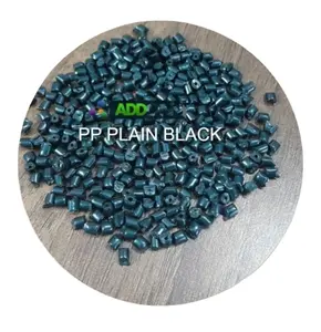 PP virgincommodity hạt nhựa tái chế PP nguyên liệu Polypropylene PP Đồng bằng màu đen hợp chất