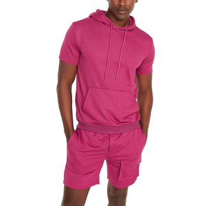 Conjunto Deportivo Personalizado con Logotipo para Hombre, Ropa de Verano, Conjunto de 2 Piezas, Camiseta de Manga Corta y Pantalones Cortos para Hombre, Ropa Deportiva de Manga Corta - Product Image 1