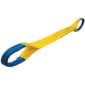 Eslinga de Elevación de Poliéster Amarilla DOLEZYCH DIN EN 1492-1, Longitud de 4 m, Capacidad de Carga de 3000 kg (Posición de Elevación Individual) - Product Image 1