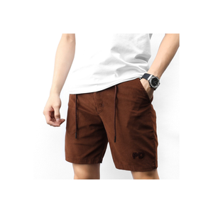 กางเกงบาสเก็ตบอลผ้าตาข่ายลำลอง มีกระเป๋าข้างลึกสองช่อง ทรงครอป ใส่สบายช่วงฤดูร้อน เป็นมิตรต่อสิ่งแวดล้อม ผ้าฝ้ายพิมพ์ลาย เอวกลาง ป้องกันการยับ - Product Image 4