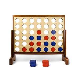 Connect Four en bois écologique - Product Image 1