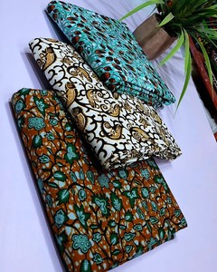 Tela Africana Estampada en Cera y Algodón Ankara de Alta Calidad de Addis Abeba, Patrones Vibrantes Holandeses para Ropa y Diseños Únicos - Product Image 1