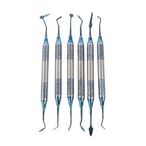 Meilleur spatule de remplissage composite Ensemble de remplissage plaqué titane Ensemble de manche épais Instrument - Product Image 4