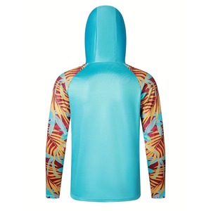 Sudadera de Pesca con Protección Solar UPF50 de Alto Rendimiento, Secado Rápido, Personalizable con Estampado, para Hombre, Ropa de Pesca para Hombre al por Mayor - Product Image 2