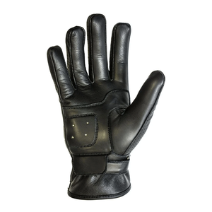 Basic Genuine Leather Gloves Men Perforated Breathable Summer Motorbike Auto Racing Wear Printed Custom Team Name Custom Color - Product Image 3