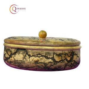 Couvercle en verre de forme ronde Casserole ustensiles de cuisine en bois Hot Pot Chapati Box pour la maison Cuisine Restaurant Garde les aliments chauds et frais - Product Image 3