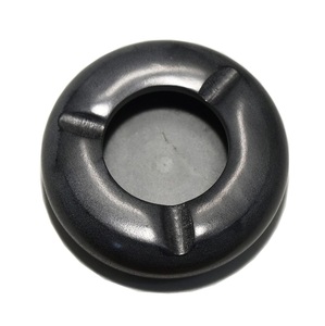 New Arrival India Handicraft Black Marble Outdoor Ashtray Color Stone Great <b>Gift</b> <b>for</b> <b>Smokers</b> 4 Inch Cigar Accessory - Product Image 1