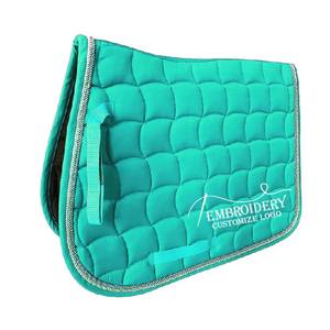 Venta al por mayor ODM/OEM Equine Jumping Saddle Pad accesorios de Carreras de Caballos Suet productos de Carreras de Caballos de La India - Product Image 5