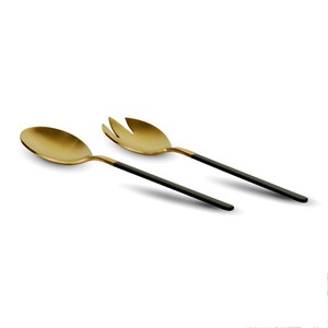 KETCHENWAR-Espátula compacta de madera hecha a mano, Juego de 2 herramientas para ensaladas - Product Image 3