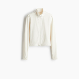 Chaqueta Deportiva Ligera para Mujer, Ropa Deportiva Elástica con Cremallera Completa, Transpirable, de Secado Rápido, para Entrenamiento y Fitness - Product Image 5