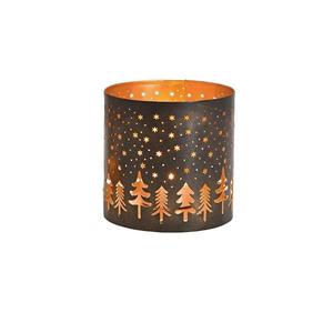 Portavelas con color blanco para decorar el hogar, portavelas de corte hecho a mano con mango de cuerda, precio al por mayor - Product Image 4