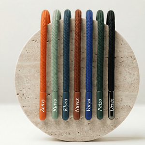 Cordón Trenzado Ecológico de 8 Hilos con Logotipo Personalizado para Bolsos y Zapatos |   Puntas de Cordón con Acabado Encerado 100% Algodón OEM/ODM al por Mayor - Product Image 1