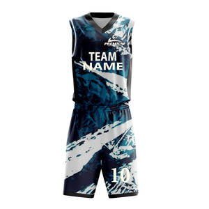 Nuevo Diseño de Camiseta y Pantalones Cortos de Baloncesto, Uniformes de Baloncesto Reversibles Sublimados Personalizados para Hombre - Product Image 4