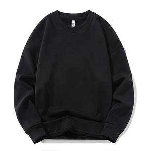 Drop Shoulder Crewneck Sweatshirt Hoodie Men Wholesale Baggy Lightweight Hoodie Unisex <b>Sweat</b> Shirts for Men - Product Image 2